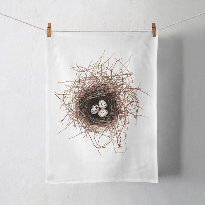 Birds Nest Tea towel