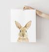 Rabbit Art Print - the wild woods