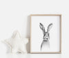 Rabbit Art Print - the wild woods