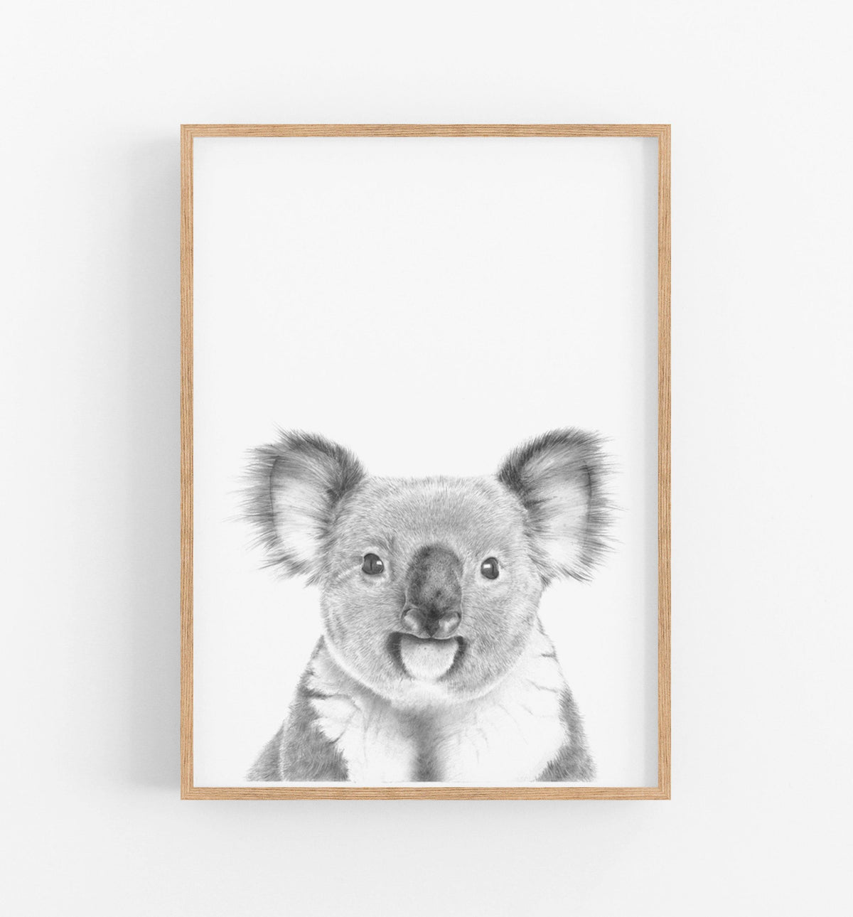 Koala Wall Art Print - Wild Wares