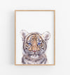 Tiger Art  Print - the wild woods