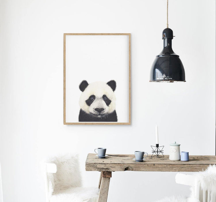 Panda Art Print - the wild woods