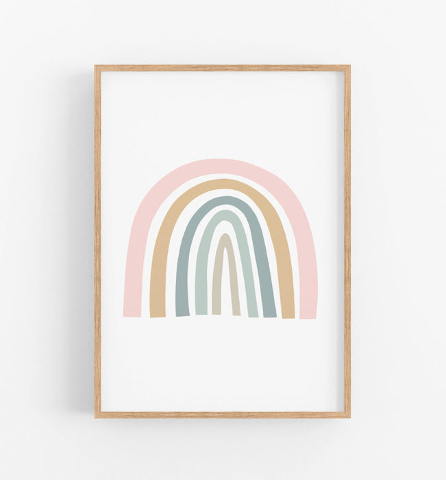 Rainbow Art Print - the wild woods